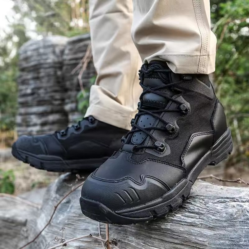 Men Combat Outdoor Tactical Shoes Breathable Boots For Hunting
