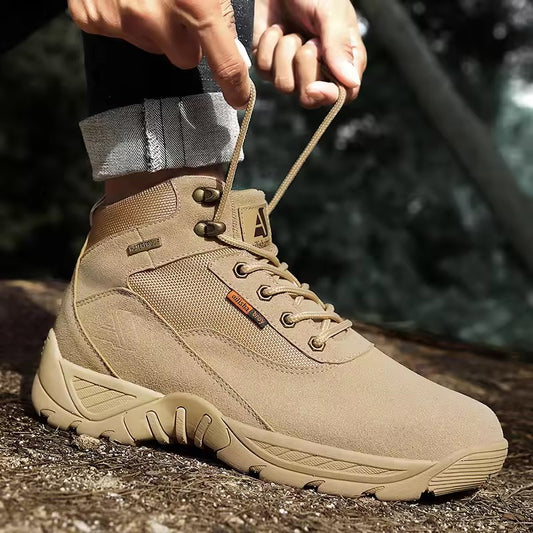 Tactical Desert Boots Shoes For Men Hiking Botas Tactical Shoes Combat Boots Sand Men's Combat Tactical Boot