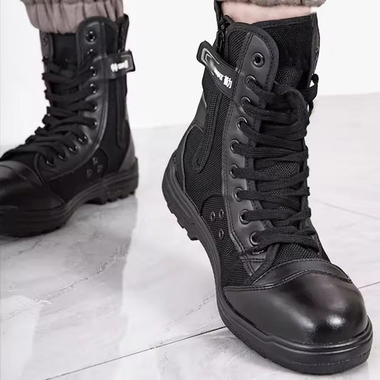 Tactical Desert Boots Shoes For Men Hiking Botas Tactic Shoes Botas Combat Boots Sand Men's Combat Tactical Boots