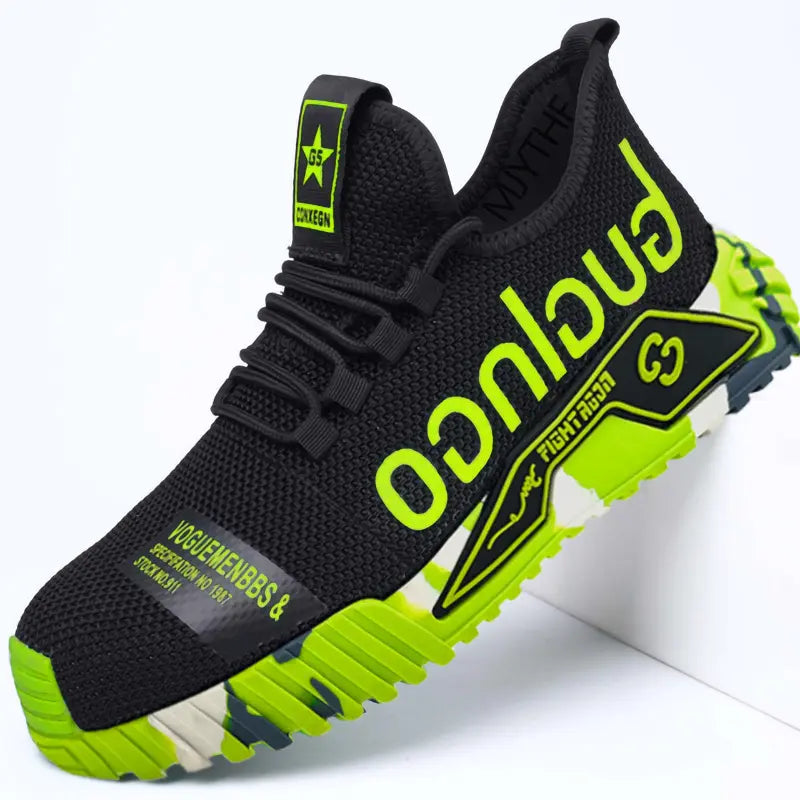 Breathable Labor Protection Shoes Anti-smash And Anti-puncture Safety Shoes Welding Insulated Sport
